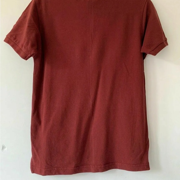 Mens Industrialize Polo shirt Top Maroon Size XS - Picture 3 of 4